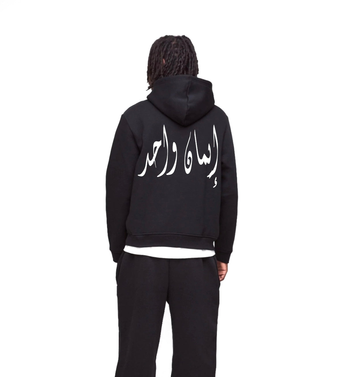 One faith one god heavy weight hoodie